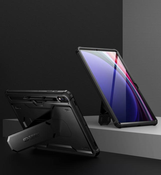 Bild 5, Tech-Protect Tech-Protect Galaxy Tab S9 Plus Skal Kevlar Pro Svart