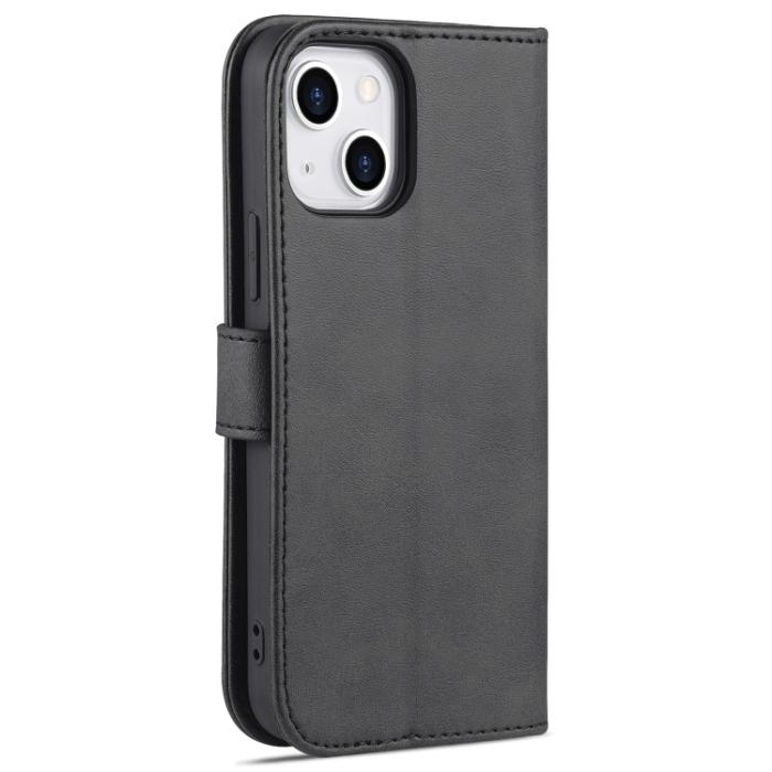 Bild 3, AZNS AZNS iPhone 14 Fodral Läder Svart