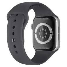 ColorPop Apple Watch 38/40/41/42 mm Silikon Armband (S/M) M&ouml;rk Gr&aring;