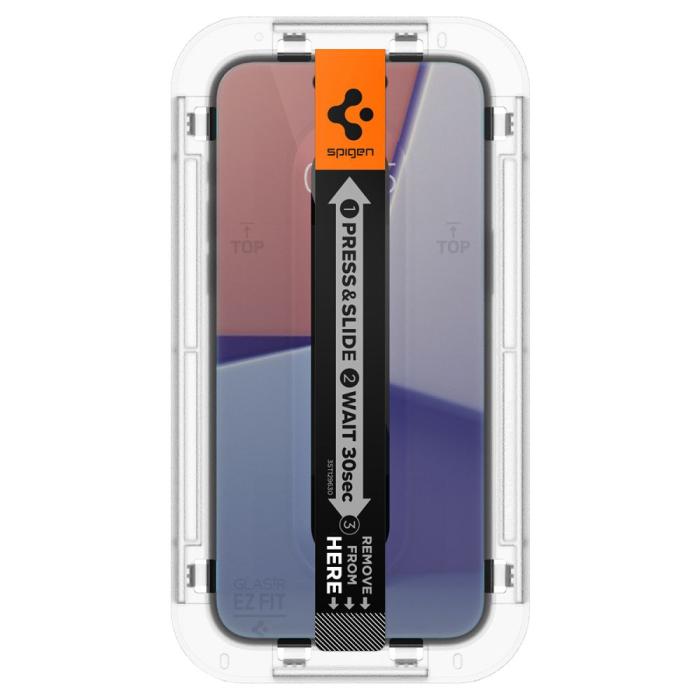 Bild 4, Spigen Spigen iPhone 16 / 15 2-PACK GLAS.tR 