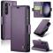 CASEME CASEME Galaxy S24 Fodral RFID Slim Läder Lila