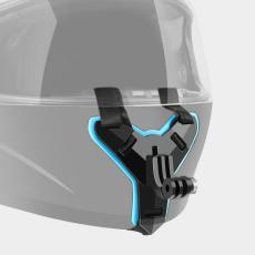  Motorcykelhj&auml;lm Hakbandsf&auml;ste F&ouml;r Actionkamera Svart