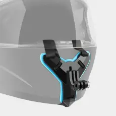 Motorcykelhj&auml;lm Hakbandsf&auml;ste F&ouml;r Actionkamera Svart