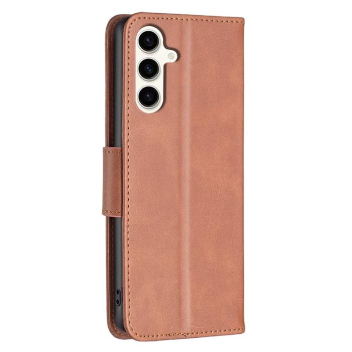 Bild 5,  Samsung Galaxy S24 FE Fodral Läder Brun