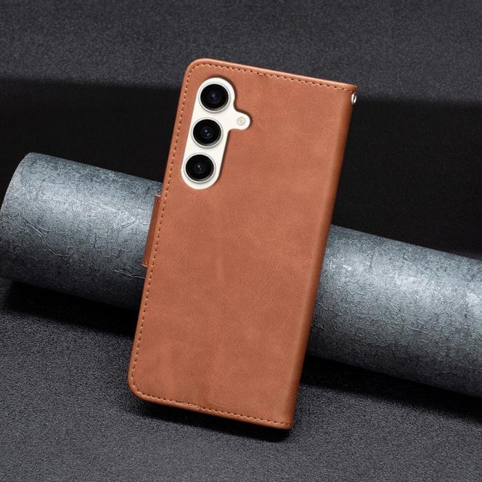 Bild 6,  Samsung Galaxy S24 FE Fodral Läder Brun
