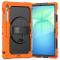  Galaxy Tab S10 FE Plus Skal 360 Shockproof Hybrid Kickstand Orange
