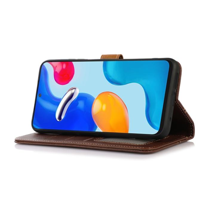 Bild 5,  iPhone 15 Pro Fodral Dual-Color Brun