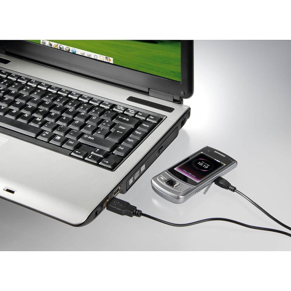  HAMA Micro-USB Laddkabel 140cm - Svart