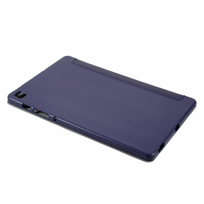 Bild 4, AMORUS Samsung Galaxy Tab S6 Lite - AMORUS Tri-Fold Fodral - Mörk Blå