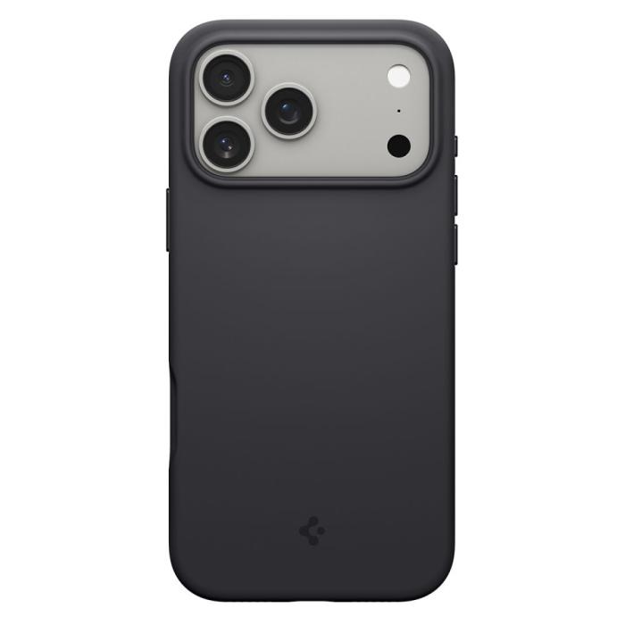 Bild 2, Spigen Spigen iPhone 17 Pro Max Skal MagSafe Silicone Fit Svart