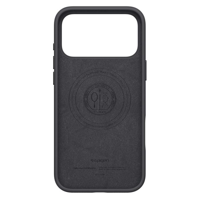Bild 3, Spigen Spigen iPhone 17 Pro Max Skal MagSafe Silicone Fit Svart