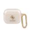 Guess Guess AirPods 3 Skal 4G TPU Glitter Karbinhake Guld