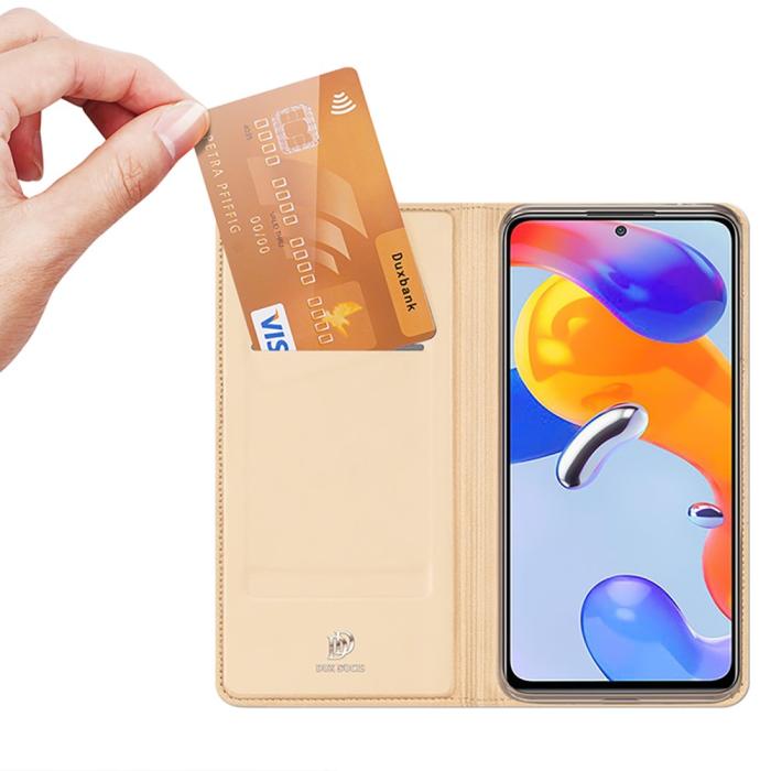 Bild 3, DUX DUCIS DUX DUCIS Xiaomi Redmi Note 11 Pro 5G Fodral Skin Pro Guld