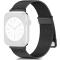  Apple Watch 38/40/41/42 mm Armband Milanese Loop Svart