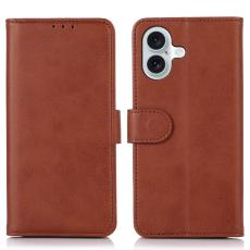  iPhone 16 Fodral L&auml;der Brun