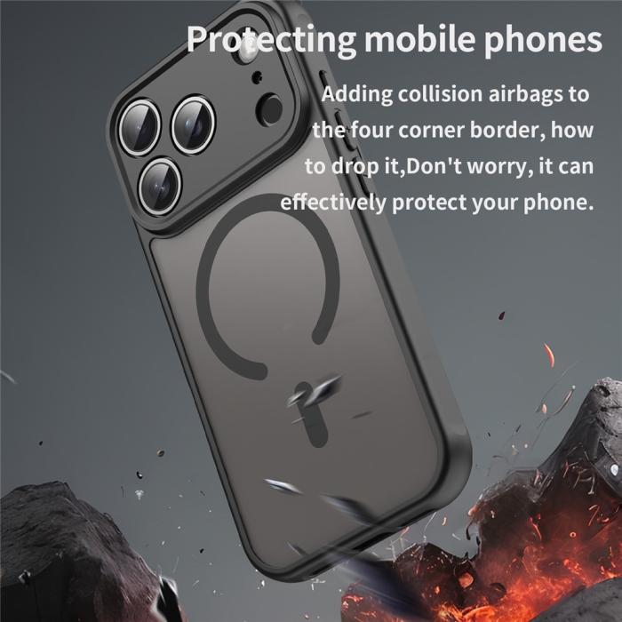 Bild 3,  iPhone 17 Pro Skal MagSafe Hybrid Svart