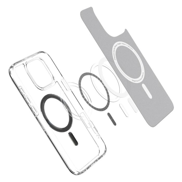 Bild 5, Spigen Spigen iPhone 16 Pro Max Skal MagSafe Mag Ultra Hybrid Carbon Fiber