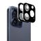 ENKAY ENKAY iPhone 16 Pro Max/16 Pro Linsskydd Härdat Glas Svart