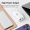 AMORUS Amorus 30W GaN PD QC USB-C / USB-A Väggladdare Vit