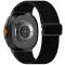  Galaxy Watch 8 46/44/40 mm Armband Justerbart Nylon Svart