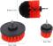  3 Pack Borstset Till Skruvdragare - Röd