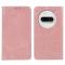  Nothing Phone 3a Fodral Flip Läder Roséguld