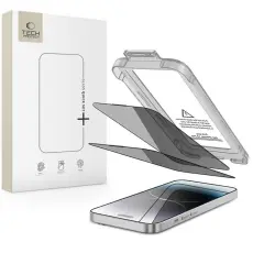 Tech-Protect Tech-Protect iPhone 14 Pro 2-PACK Sk&auml;rmskydd Quick Set Spy+ Privacy