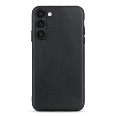 Samsung Galaxy S23 Plus Skal L&auml;derbelagt Svart