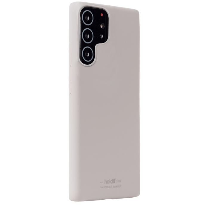 Bild 2, holdit holdit Samsung Galaxy S22 Ultra Mobilskal Silikon Taupe
