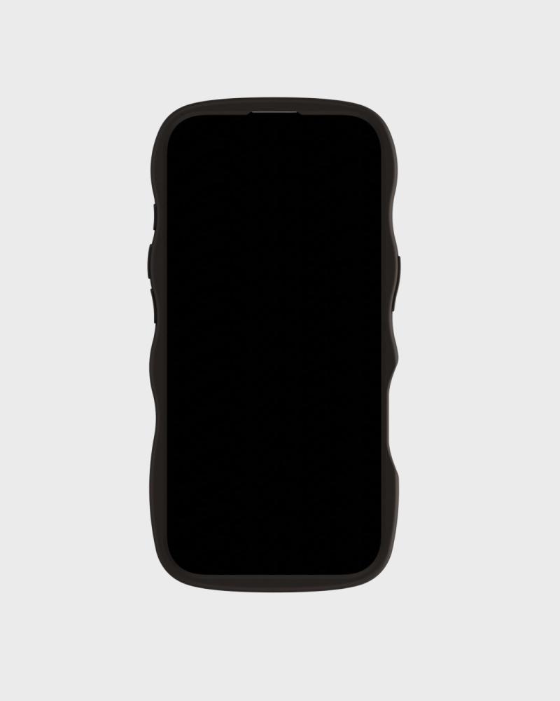 holdit holdit iPhone 16 Pro Skal Wavy Svart/Transparent