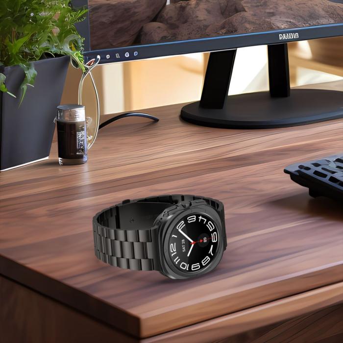 Bild 2, Tech-Protect Tech-Protect Galaxy Watch Ultra (2025) / 47 mm Armband Stainless