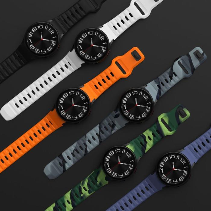 Bild 3, Tech-Protect Tech-Protect Galaxy Watch 4/5/5 Pro/6/7/FE Armband Silikon