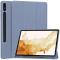  Samsung Galaxy Tab S9 Plus Fodral Tri-Fold Pennhållare Lila