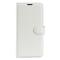  Samsung Galaxy A55 5G Fodral Litchi Läder Vit
