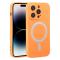 iPhone 15 Pro Max Skal MagSafe Liquid Silikon Orange