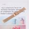  Samsung Galaxy Watch Fit 3 Klockarmband Milanese Roséguld