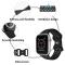 ColorPop Sportarmband Dual-Color Apple Watch 42/41/40/38 mm (S/M) Svart