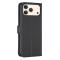  iPhone 17 Pro Max Fodral Med Blommigt Tryck Svart