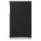 Samsung Galaxy Tab A7 Lite 8.7 - Tri-Fold Läder Fodral - Svart