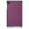  Samsung Galaxy Tab A7 Lite 8.7 - Tri-Fold Läder Fodral - Lila