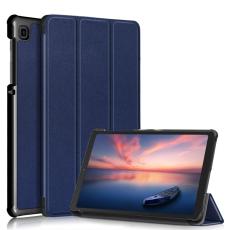  Samsung Galaxy Tab A7 Lite 8.7 - Tri-Fold L&auml;der Fodral - M&ouml;rk Bl&aring;