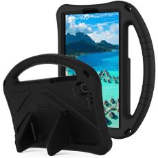  Samsung Galaxy Tab A7 Lite 8.7 - EVA Skal F&ouml;r Barn - Svart
