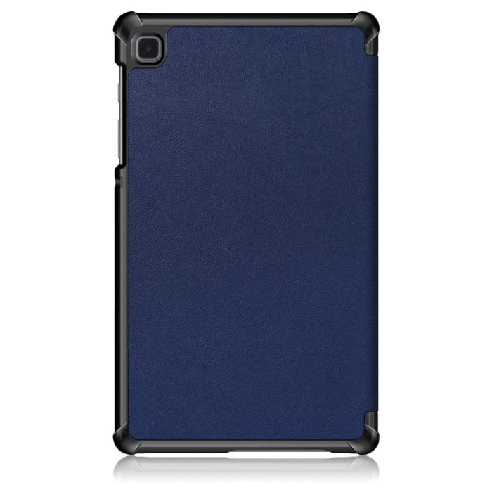 Bild 3,  Samsung Galaxy Tab A7 Lite 8.7 - Tri-Fold Läder Fodral - Mörk Blå