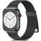  Apple Watch 38/40/41/42 mm Armband Milanese Loop Svart