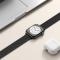  Apple Watch 38/40/41/42 mm Armband Milanese Loop Svart