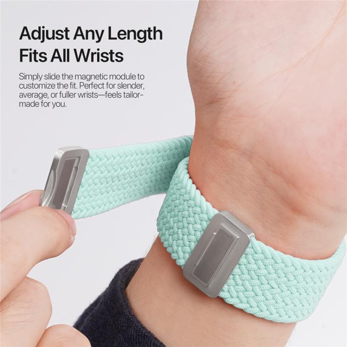 Bild 5, DUX DUCIS DUX DUCIS Apple Watch 38/40/41/42 mm Armband Flätat Grön