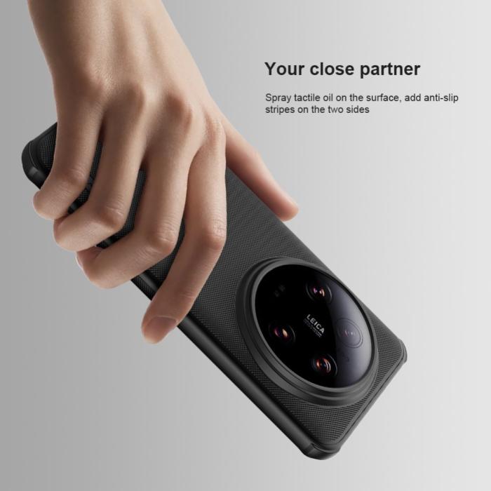Bild 6, NILLKIN NILLKIN Xiaomi 14 Ultra Skal Frosted Shield Pro Svart