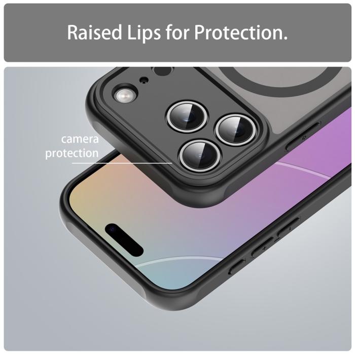 Bild 5,  iPhone 17 Pro Skal MagSafe Hybrid Svart