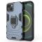  iPhone 14 Plus Skal Ring Armor Hybrid Navy Blue