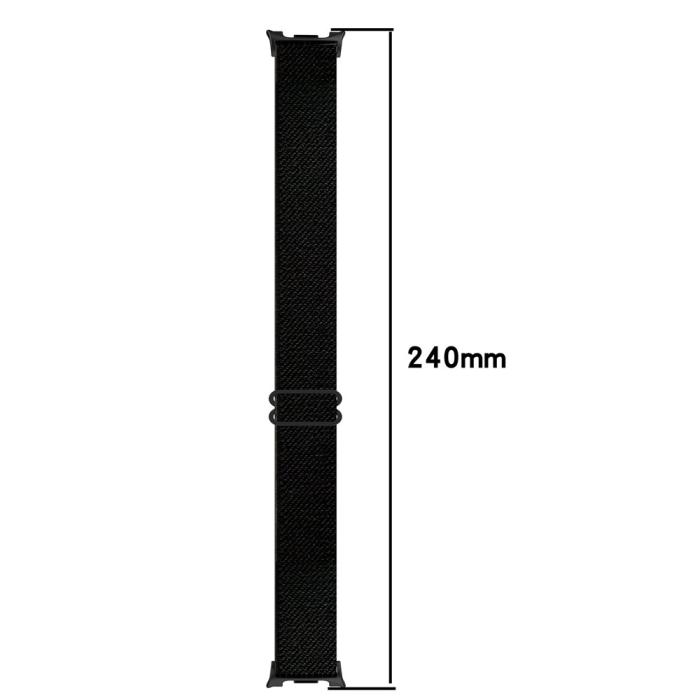 Bild 4,  Galaxy Watch 8 46/44/40 mm Armband Justerbart Nylon